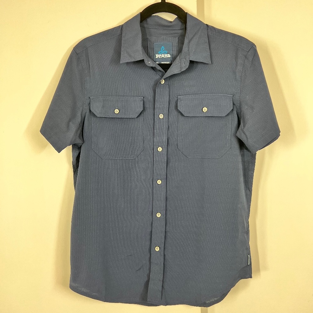 Prana Cayman Shirt Short-sleeve XS, NWT gropcore outdoor hiking athletic - Picture 4 of 16